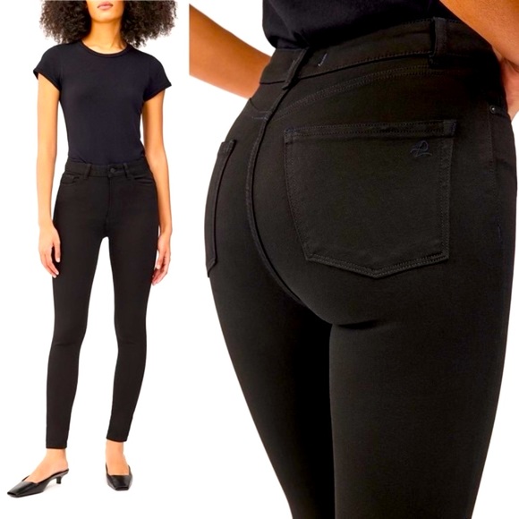 DL1961 Chrissy Ankle Ultra High Rise Skinny Jeans: Instasculpt - Picture 1 of 3